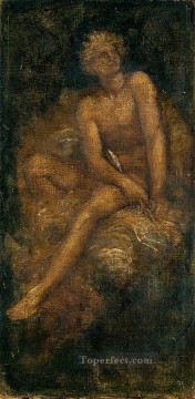 ハイペリオンの象徴主義者ジョージ・フレデリック・ワッツの研究 Oil Paintings